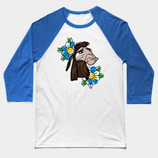 Sad Kuzco Llama Baseball T-Shirt